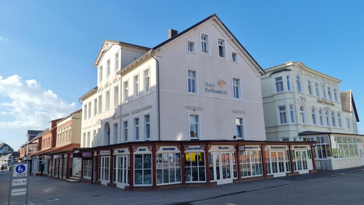Haus Borkumitte Appartement Luettje Hoern Екстер'єр фото